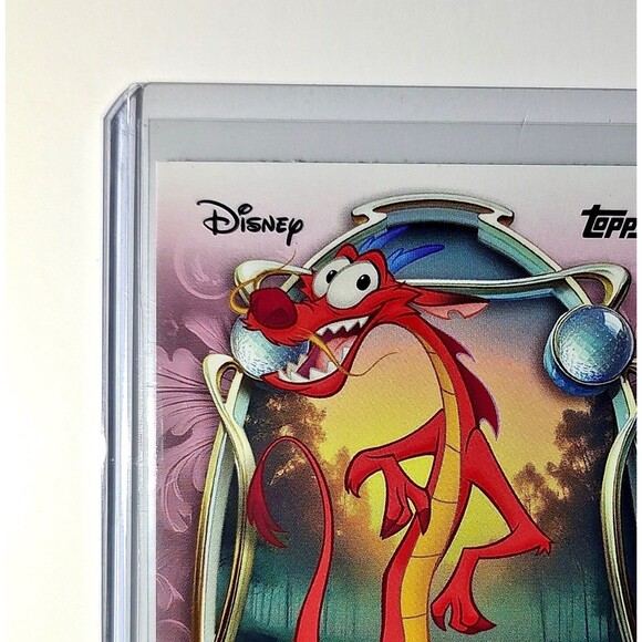 Mushu 2025 Topps Disney Wonder #63 Card Mulan - Picture 3 of 6